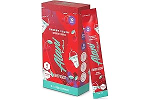 Bloom Travel Packets - Cherry Slush Energy Sticks for On-the-Go Hydration