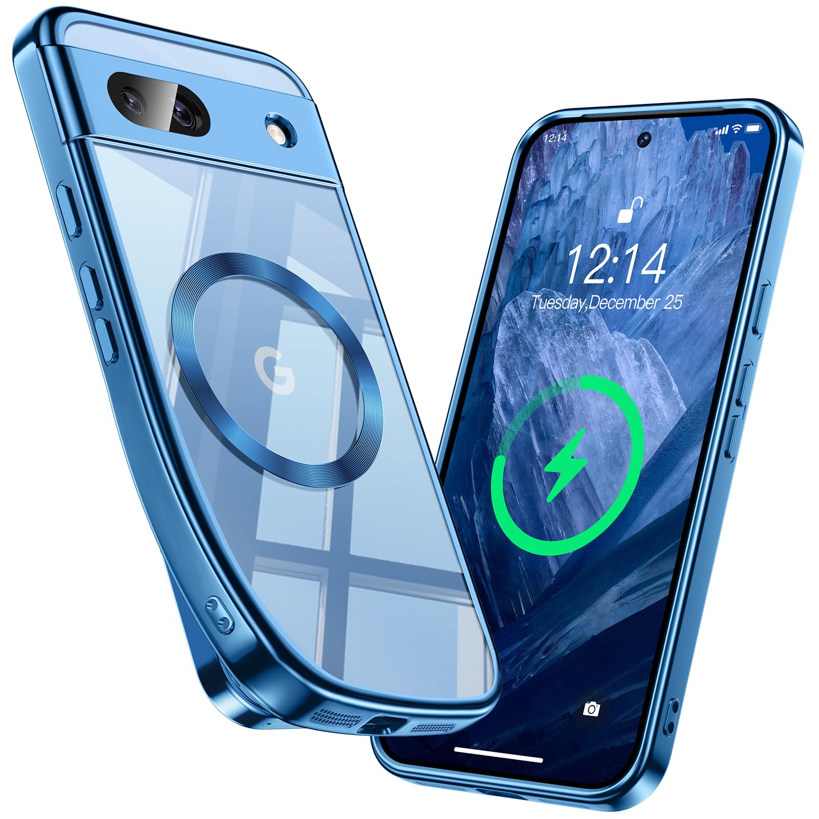 Amazon.co.jp: 【金属光沢・CDリング・Magsafe対応】NIANGUO Google