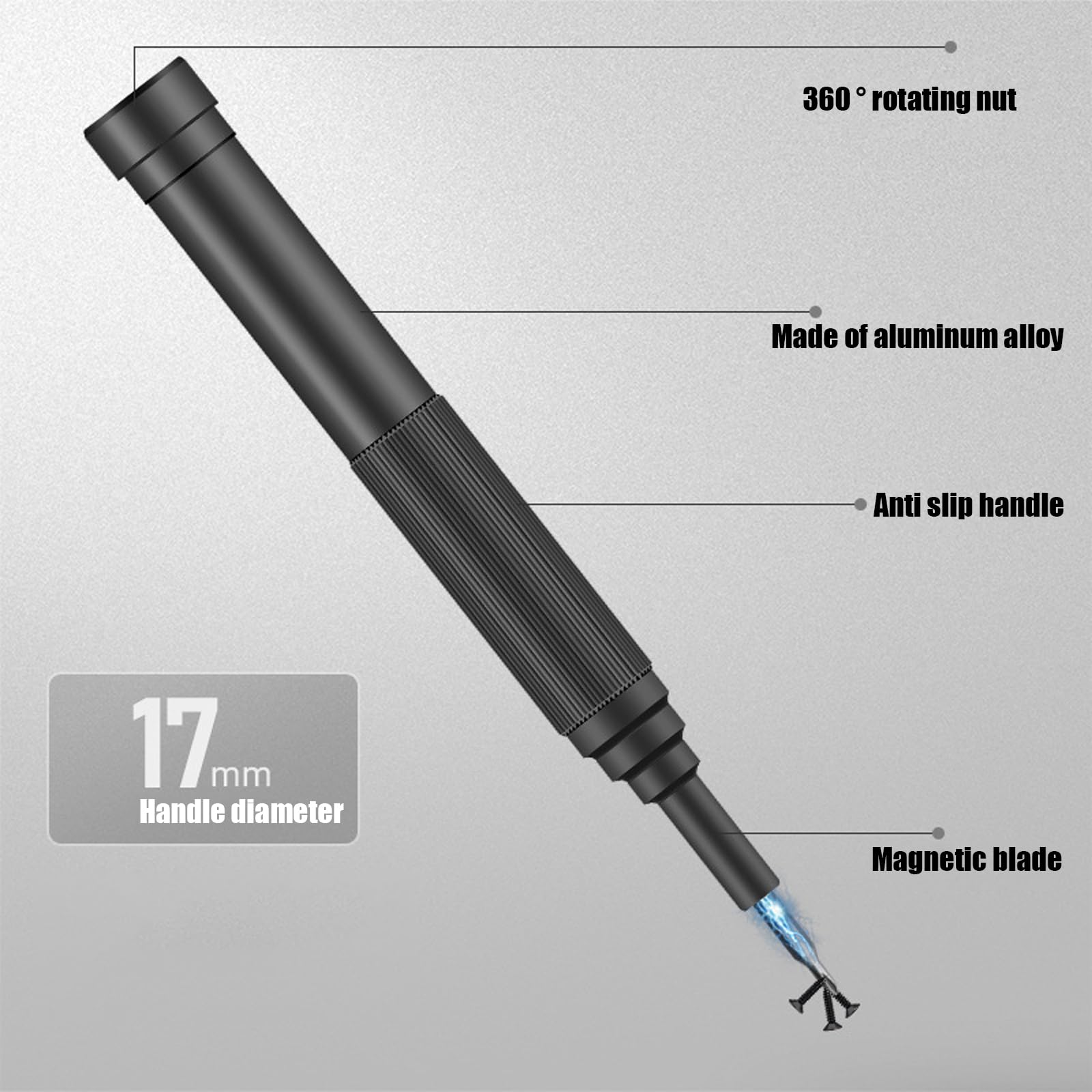 Kits de tournevis sans fil pour téléphone portable, outil manuel de réparation magnétique avec 42 embouts de précision, jeu de tournevis à main, jeu de précision