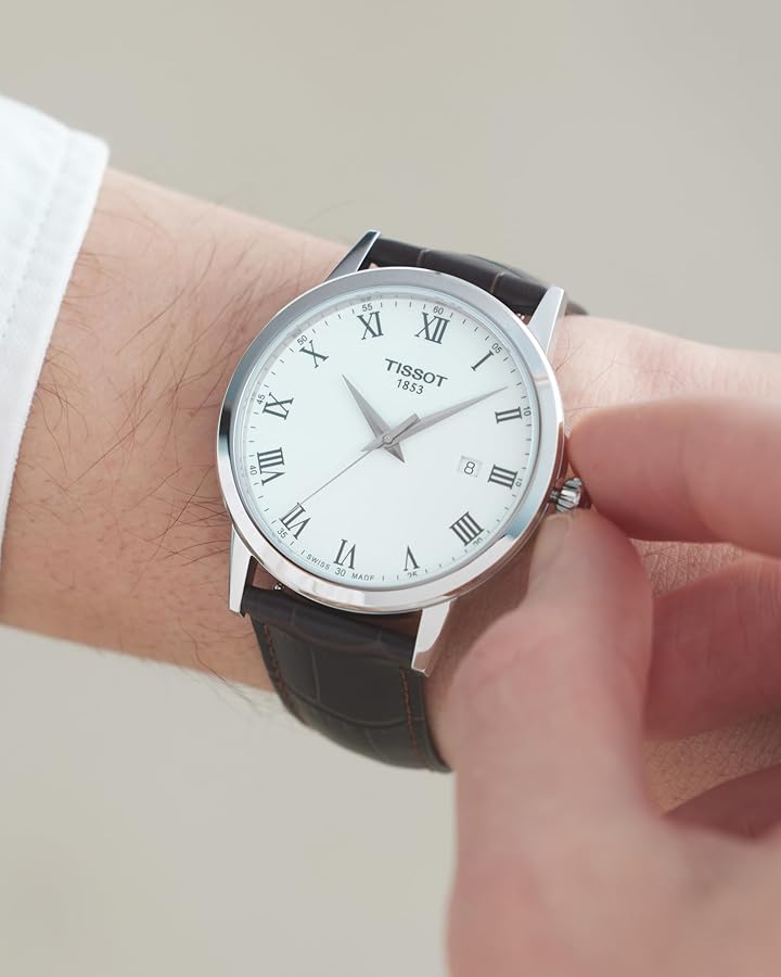 Amazon | [ティソ] 腕時計 TISSOT クラシック ドリーム レザーベルト