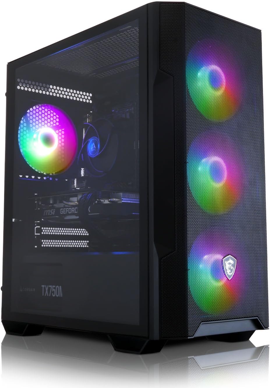 AWDIT NVIDIA RTX 3060 Ti 8 GB DDR4 RAM SSD 1TB M.2B WLAN ARGB MSI