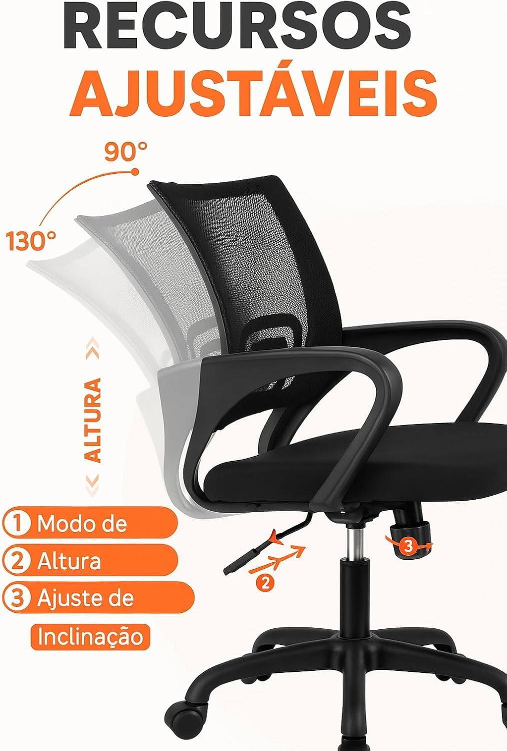 Review da Cadeira de Escritório Ergonômica: Conforto e Estilo para Seu Trabalho 4 71NmD6tvgTL. AC SL1500
