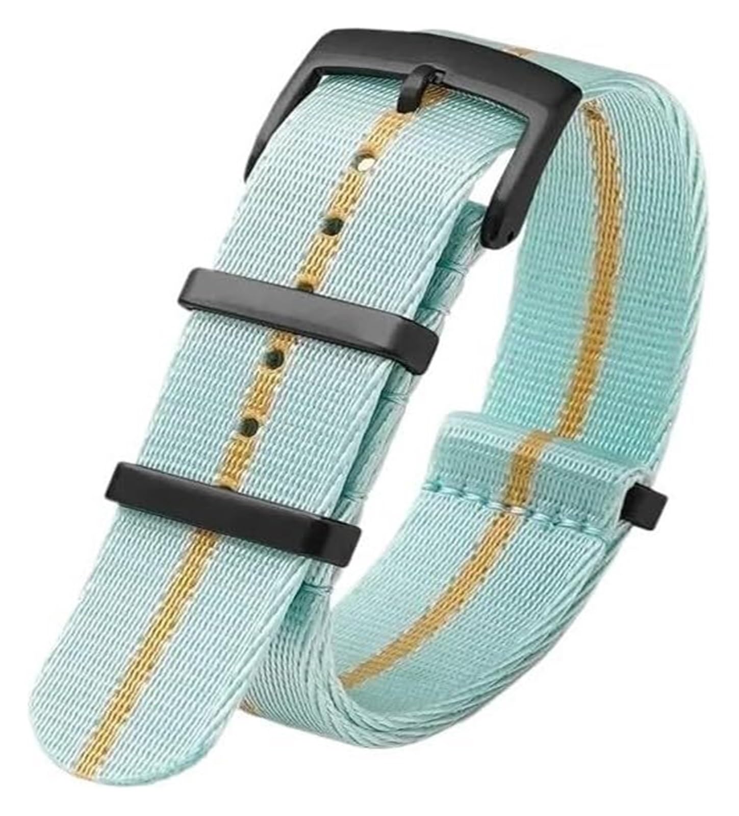 Remplacement du bracelet de la montre intelligente Bracelet en toile de Nylon for hommes, 18/20/22/24mm, universel, respirant, Durable, remplaçable