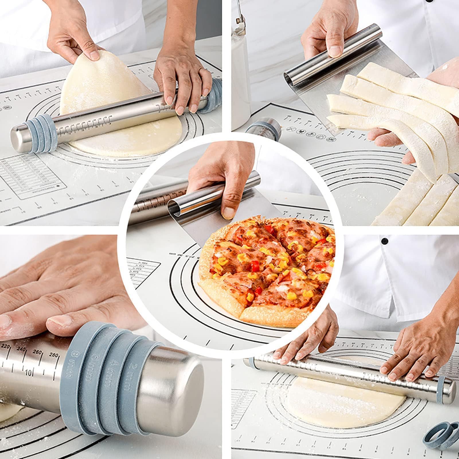 GRANDE TAPPETINO DA Forno in Silicone Rivestimento Antiaderente per