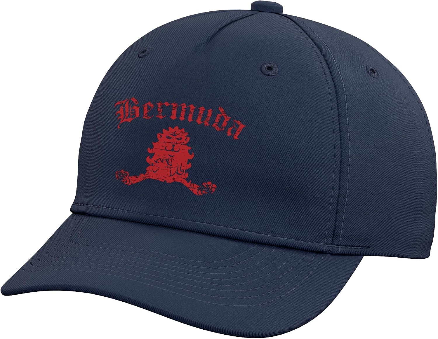Bermuda Lion Symbol Bermudan Pride Adjustable Baseball Hat