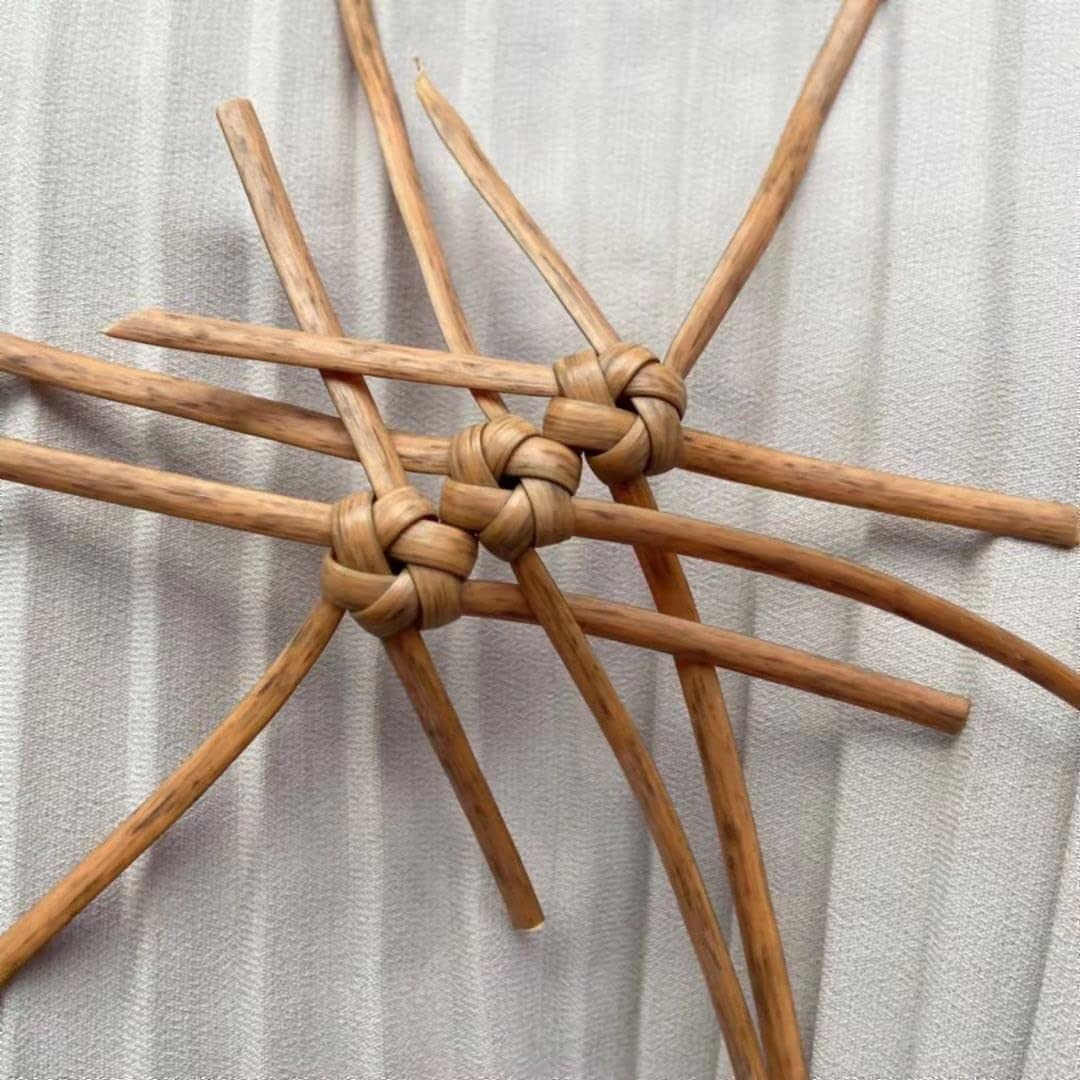 OUdini Rattan Roll Woven Material Synthetic Wicker Repair Material, 500G 5Mm Wicker Repair Material, for Patio Chair Repair Wickerniture Sofa Table Repair