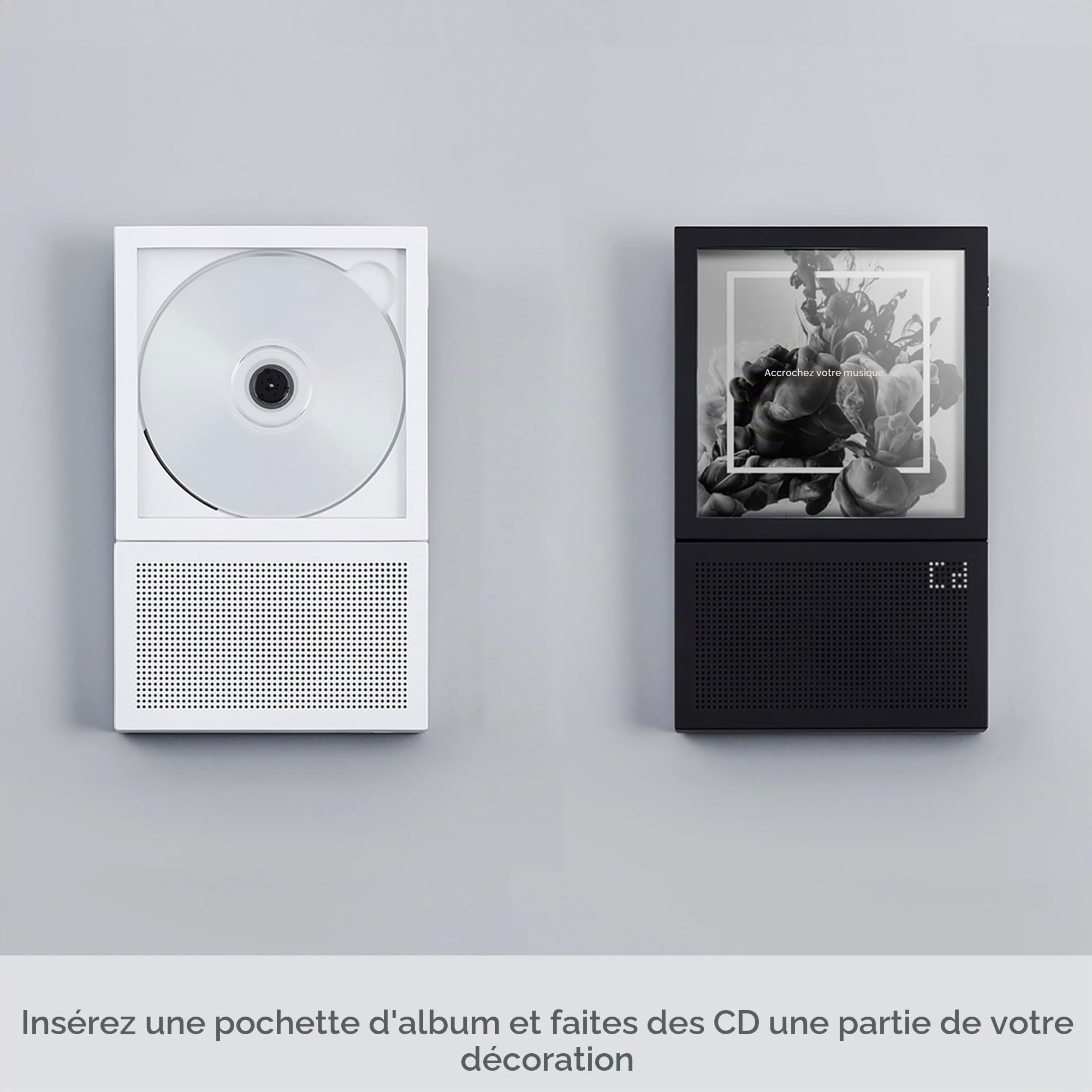 Lecteur CD Bluetooth Instant Disk Audio CP2 (Noir)