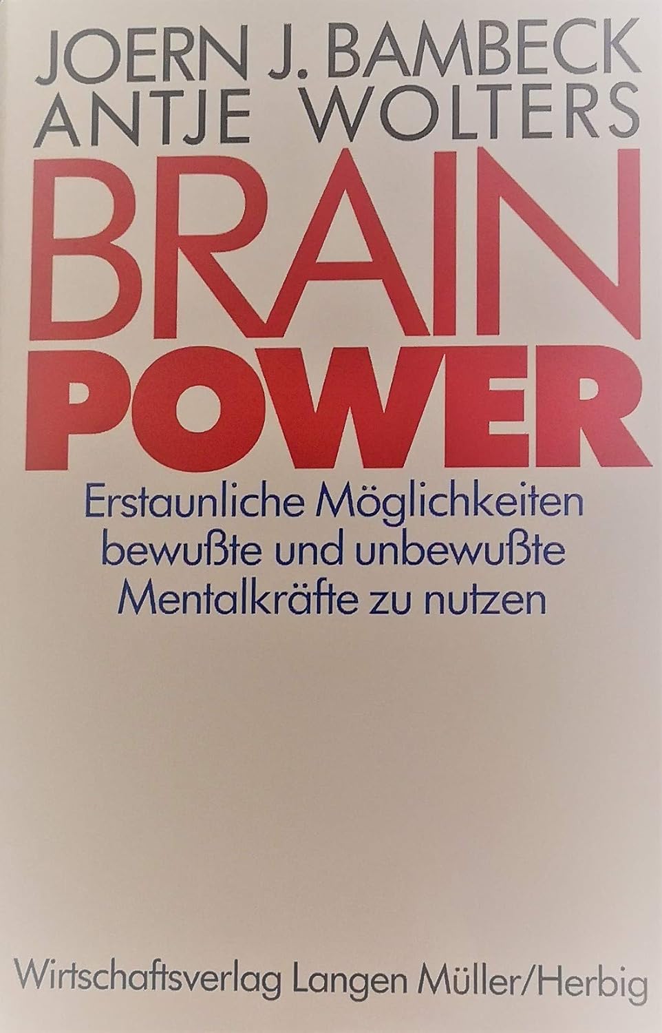Brainpower Bambeck, Joern J., Wolters, Antje 本 通販 Amazon