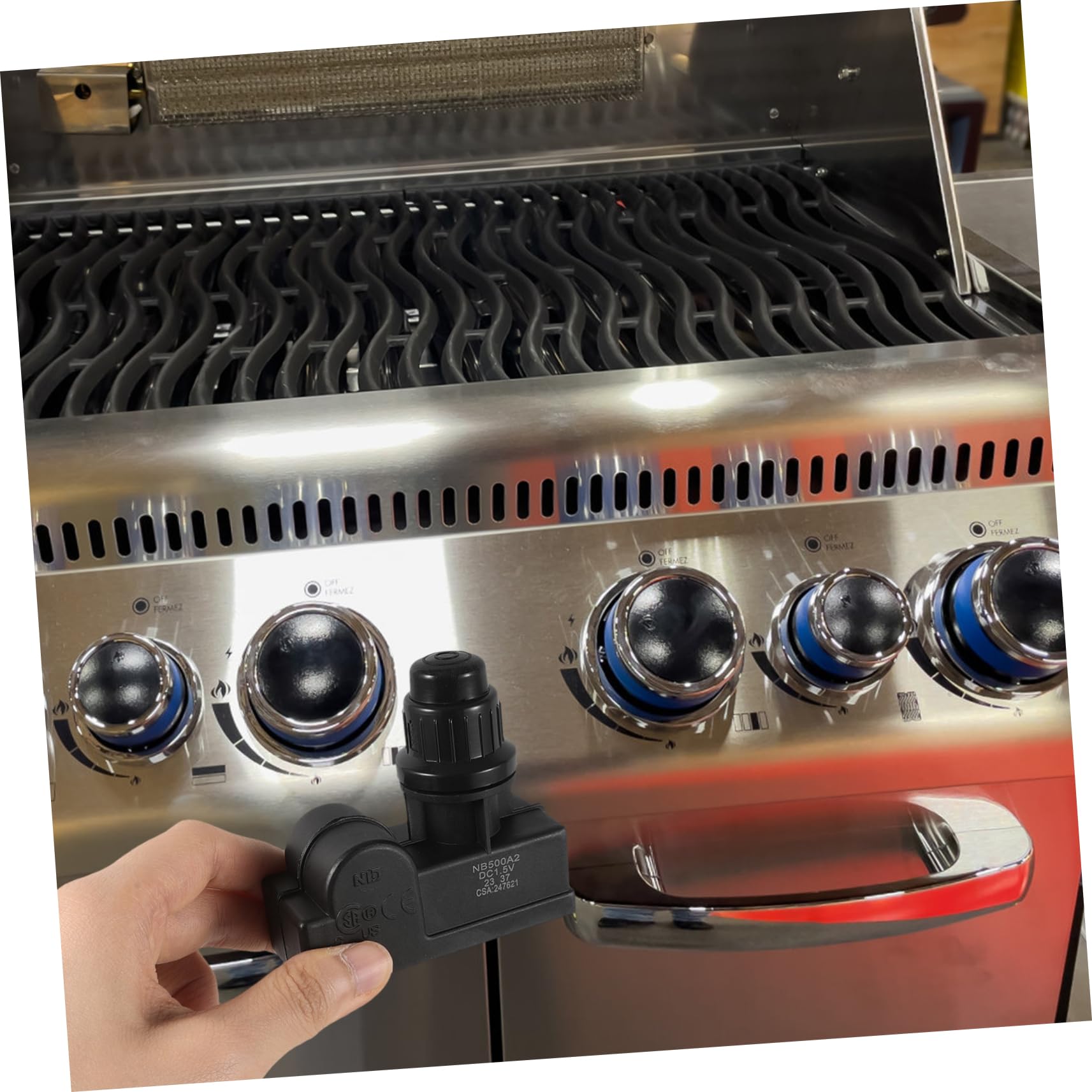 POPETPOP 5 Sztuk Piekarnik Zapalnik Grill Elektryczny Start Zapalnik Części Do Grilla Grill Elektryczny Przyciski Rozrusznika Grill Elektryczny Przycisk Zapłonu Grill Elektryczny Gałka