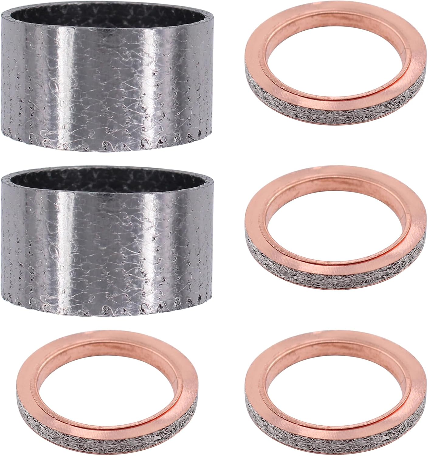 ApplianPar Exhaust Muffler Pipe Hose Gasket for Yamaha Rhino 660 YXR660F 4X4 2004 2005 2006 2007