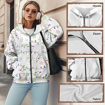 Srengjodk Xmas Outfits Women Christmas Clothes,Christmas Hoodies