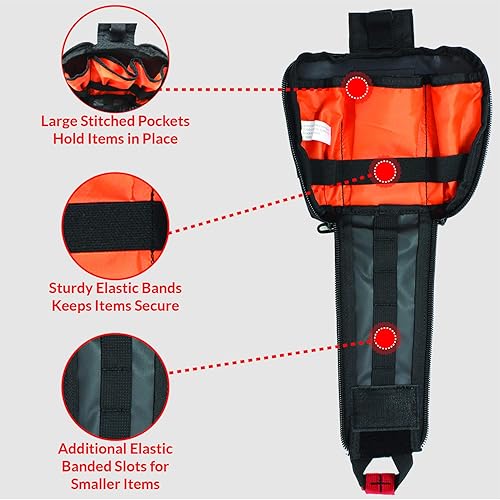 Miniatura 6 de Ever Ready First Aid Tactical Eagle Tipo Molle EMT Medical First Aid IFAK Bolsa de utilidad (solo bolsa)