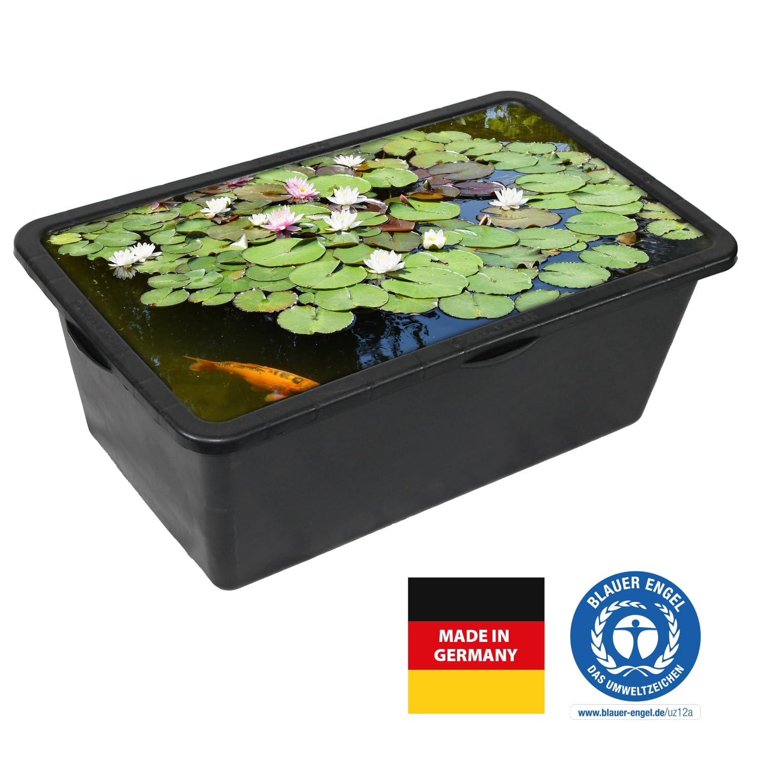 5 Stück Friesenthal Mörtelkasten/Wanne, in 60L, Made in Germany - Blauer Engel