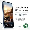 Teléfono desbloqueado con Android 14, hasta 8GB RAM, pantalla de 6.6 pulgadas, 32GB, azul | Celular 4G desbloqueado solo para T-Mobile, hasta 8GB RAM (3GB + 5GB virtual), expansión a 512GB, doble Nano SIM, batería 4000, cámara 13MP 3