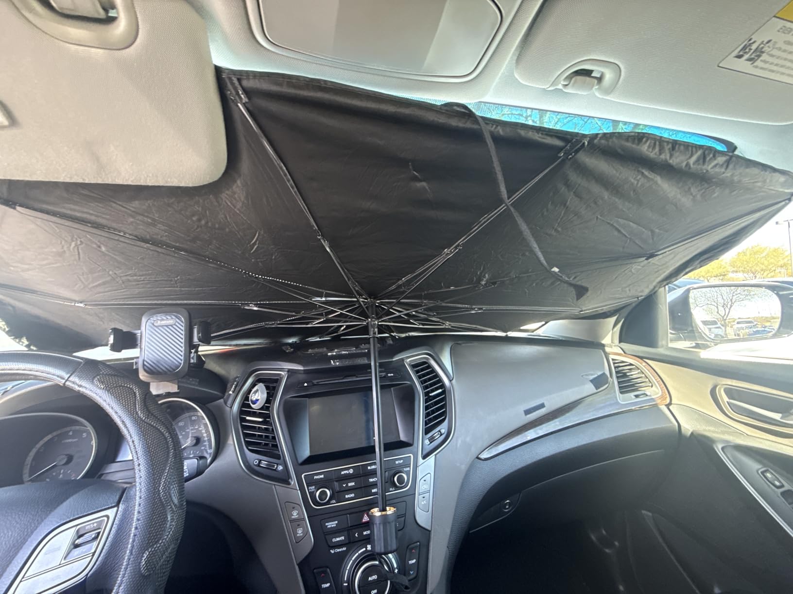 Very comfortable car sunscreen