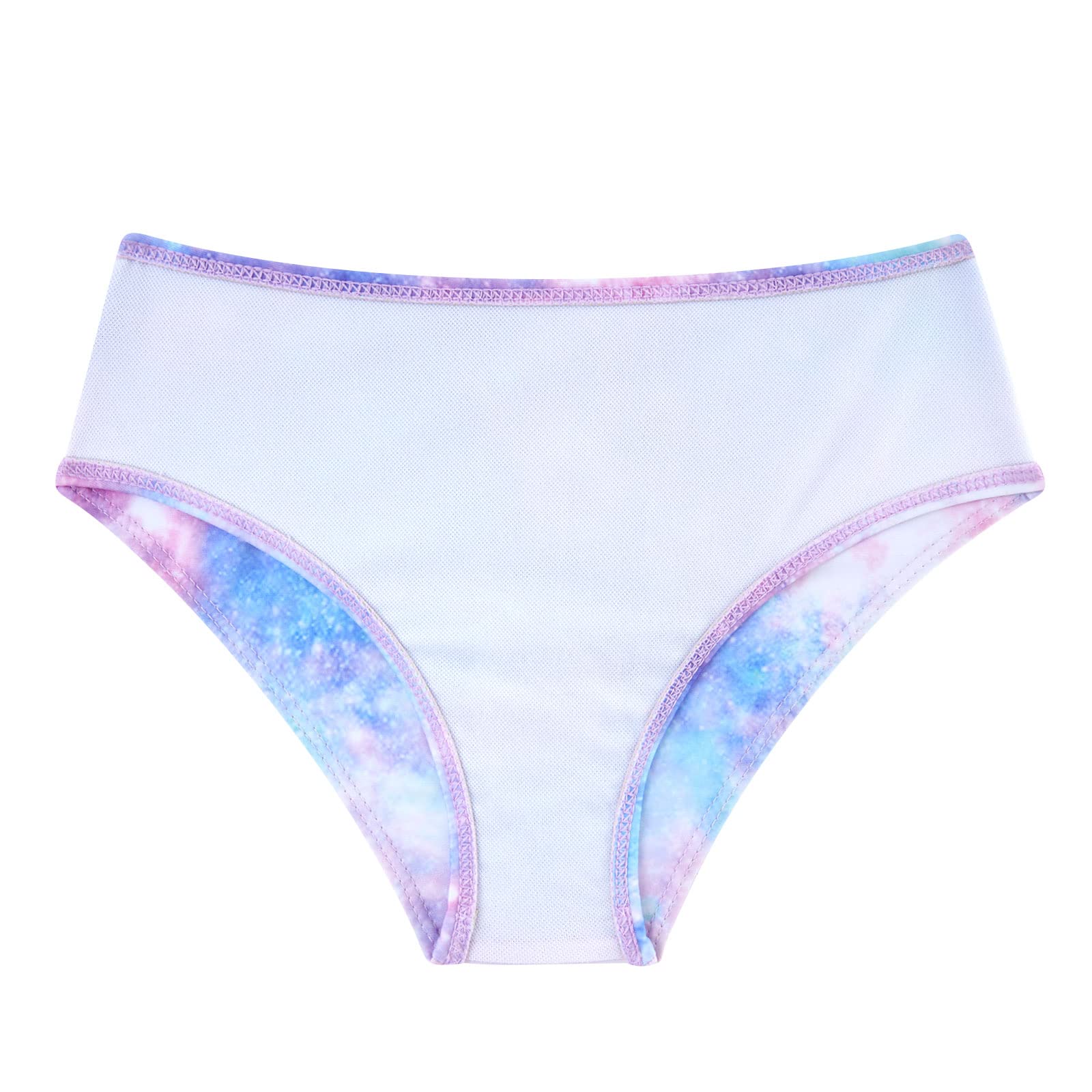 ALISISTER Traje de baño de 3 piezas para niñas, conjunto de tankini de secado rápido con falda de playa, bikini de 6 a 13 años