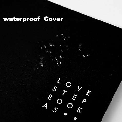 Miniatura 4 de Cuaderno de 5 asignaturas con pestañas A5, cuaderno de rayas anchas con divisores, 246 páginas, cuadernos impermeables de tapa dura para el trabajo