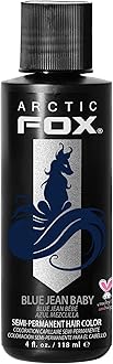 Arctic Fox Vegan and Cruelty-Free Semi-Permanent Hair Color Dye (4oz, Blue Jean)