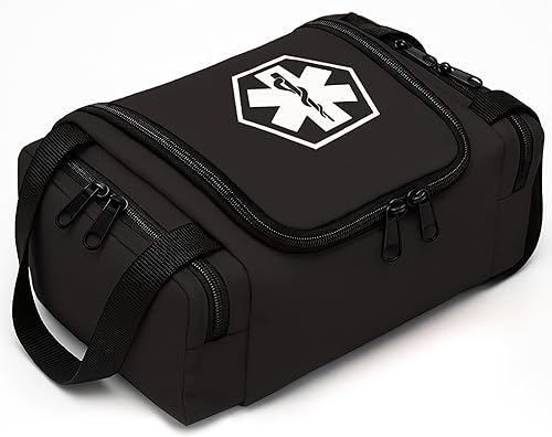 Dixie EMS Dixigear Empty First Responder II Bolsa 10.5" x 5" x 8" - Negro táctico