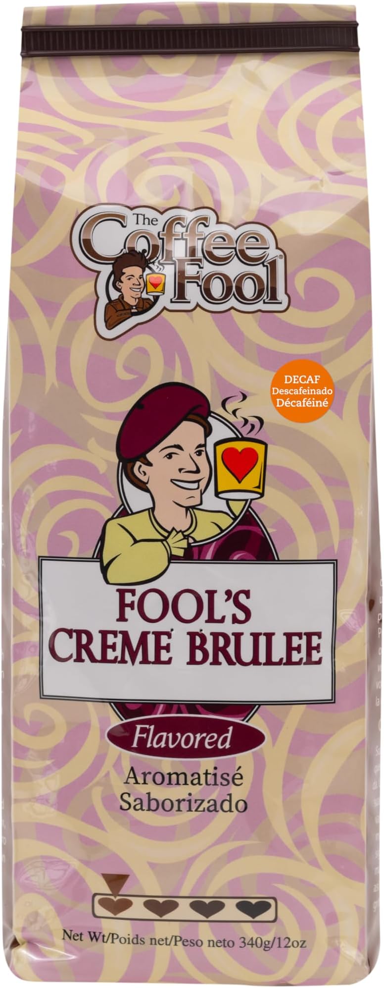 Coffee Fool's Decaf Creme Brulee (Powder (Turkish))