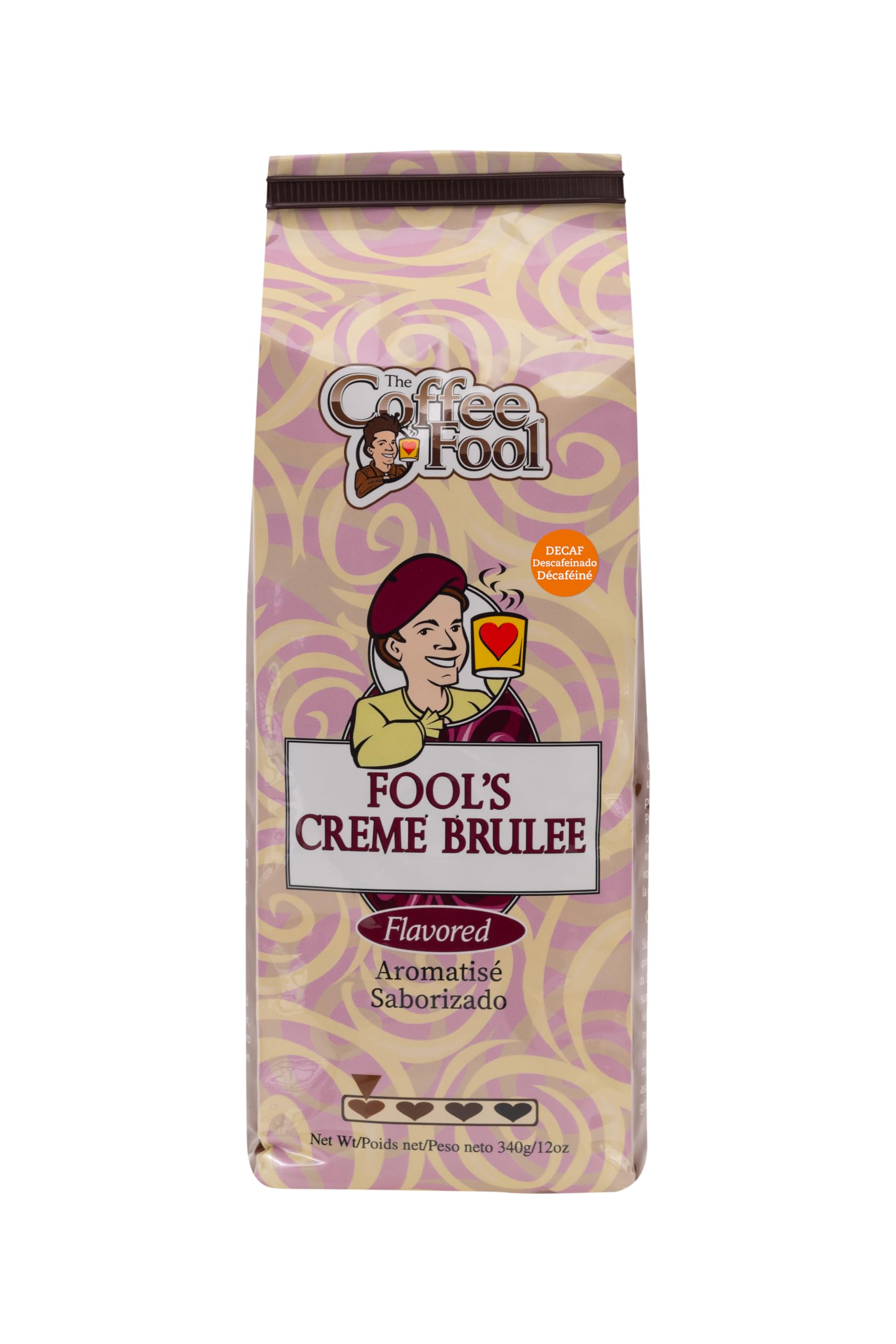 Coffee Fool's Decaf Creme Brulee (Powder (Turkish))