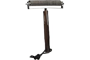 Triple Wide Ultimate Dematting Undercoat Grooming Rake Stripper Tool for Horses, Stainless...