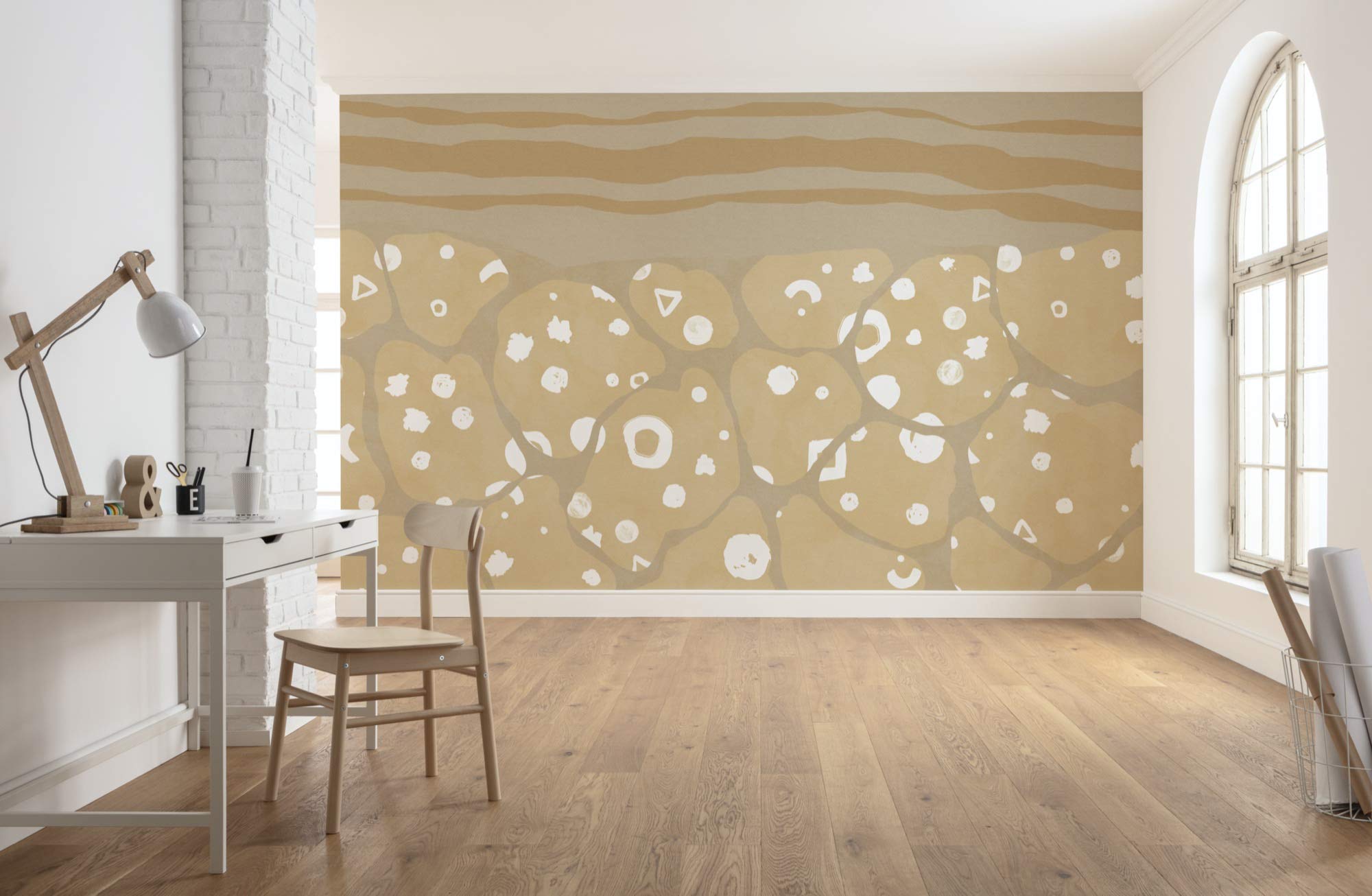 Papel pintado desierto para renovar paredes grandes fotomural Komar WTD