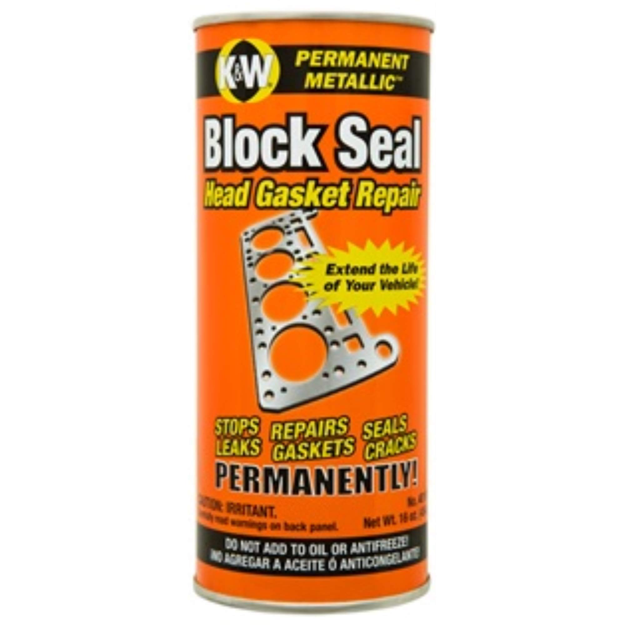 K&W 401016 Block Seal Permanent Metallic™ Block & Radiator Seal