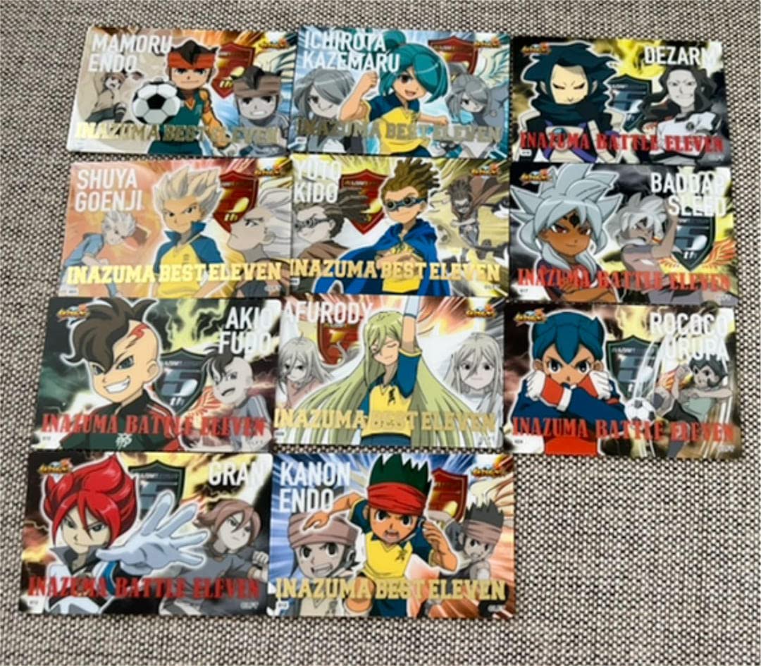 イナズマイレブン プラカコレクション　32枚 イナズマイレブン プラカコレクション32枚