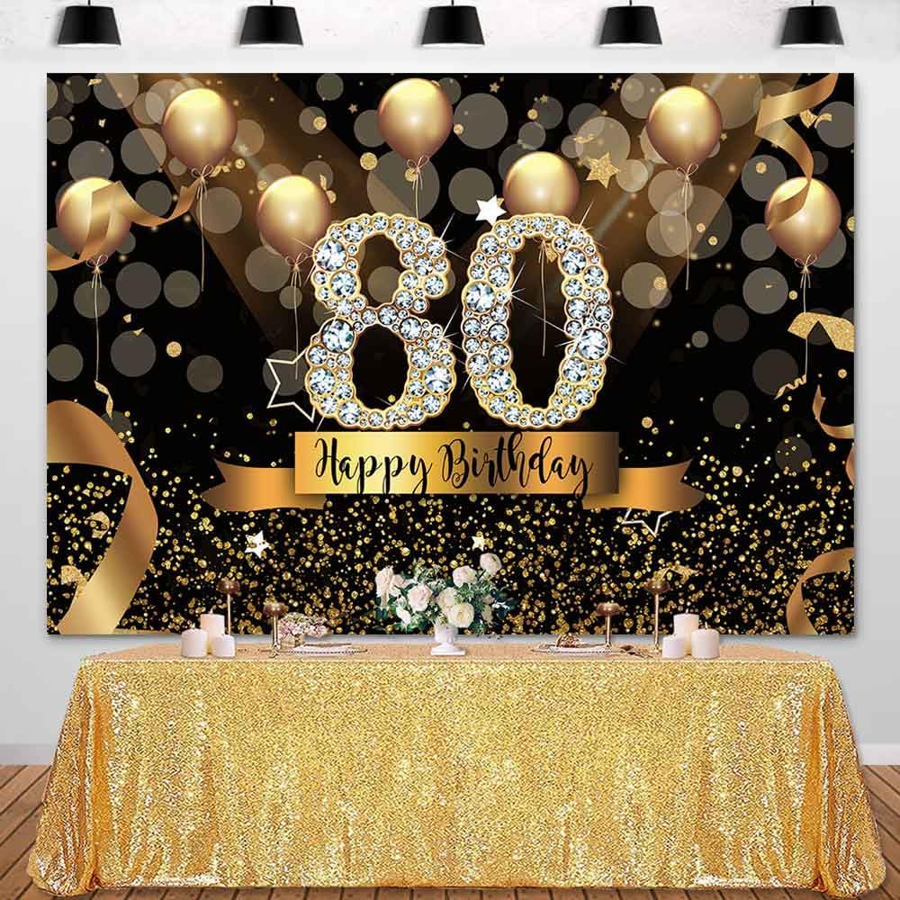 未開封 hide birthdayparty 2018 ブランケット Amazon.com: PAKBOOM Happy 92nd Birthday Banner Backdrop - 92