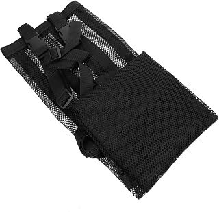 Gatuida Bolsa De Almacenamiento para Coche 2 Unidades Malla Organizadora para Techo Color Negro