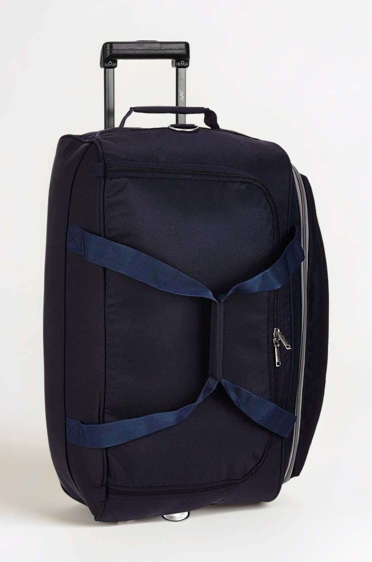 Skybags Cardiff Polyester 63.5 cms Blue Travel Duffle (DFTCAR62EBLU) (DFTCAR62BLU)