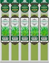 Incenso Premium Citronela Darshan 5 SK Fechamento Zip - 50 varetas