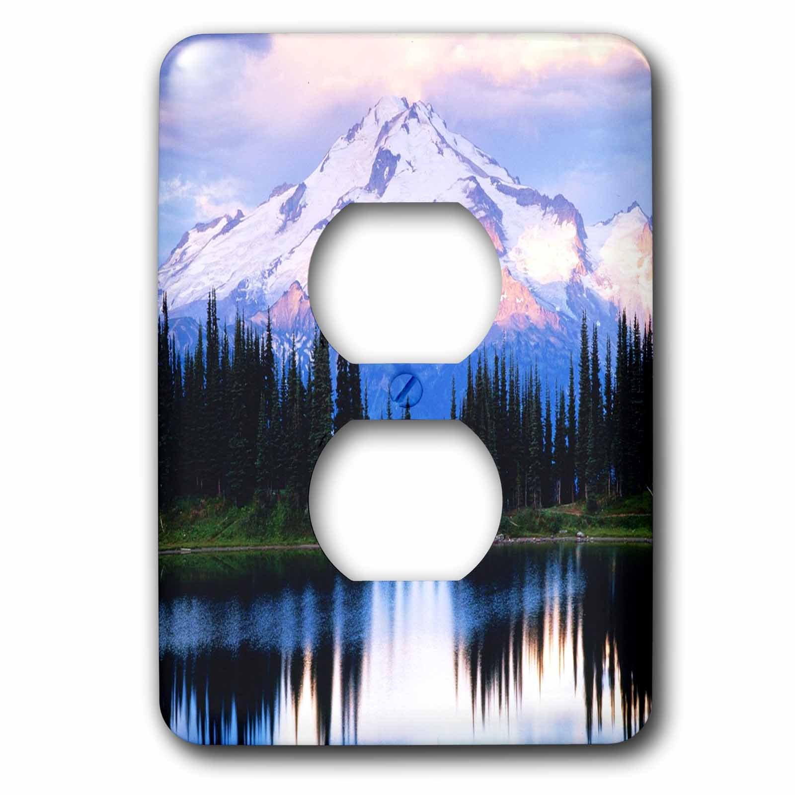 2 prises Peak Wilderness Washington 3dRose plaque murale 15,2 cm