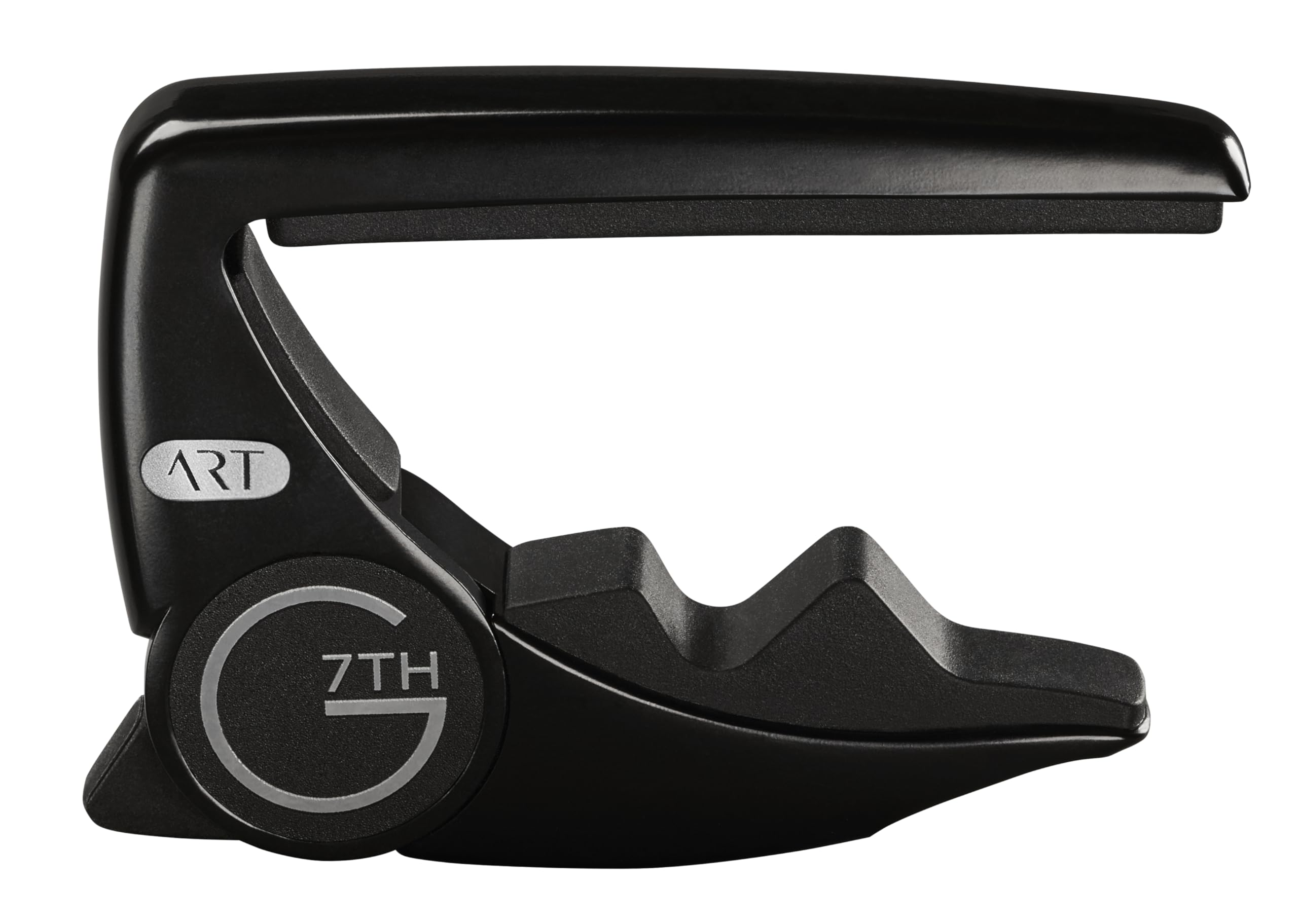 G7th Performance 3 6 String Black Guitar Capo - Groundbreaking Tension Control & Adaptive Radius Technology - The Perfect Capo for Acoustic Guitar and Electric Guitar, UK Designed Excellence