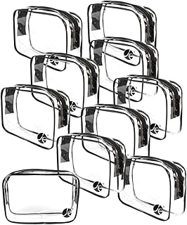 JAVOedge Paquete de 10 cosméticos de vinilo t...