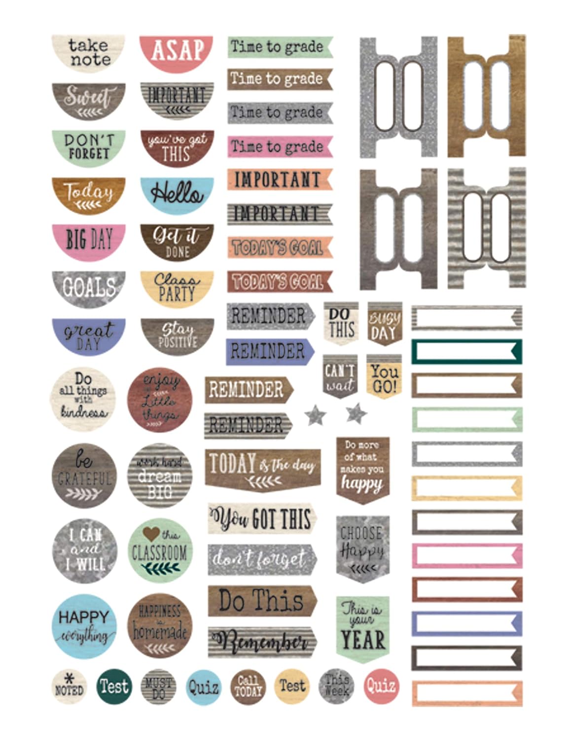 Teacher Created Resources Home Sweet Classroom Lesson Planner 8.5 inches X 11 inches