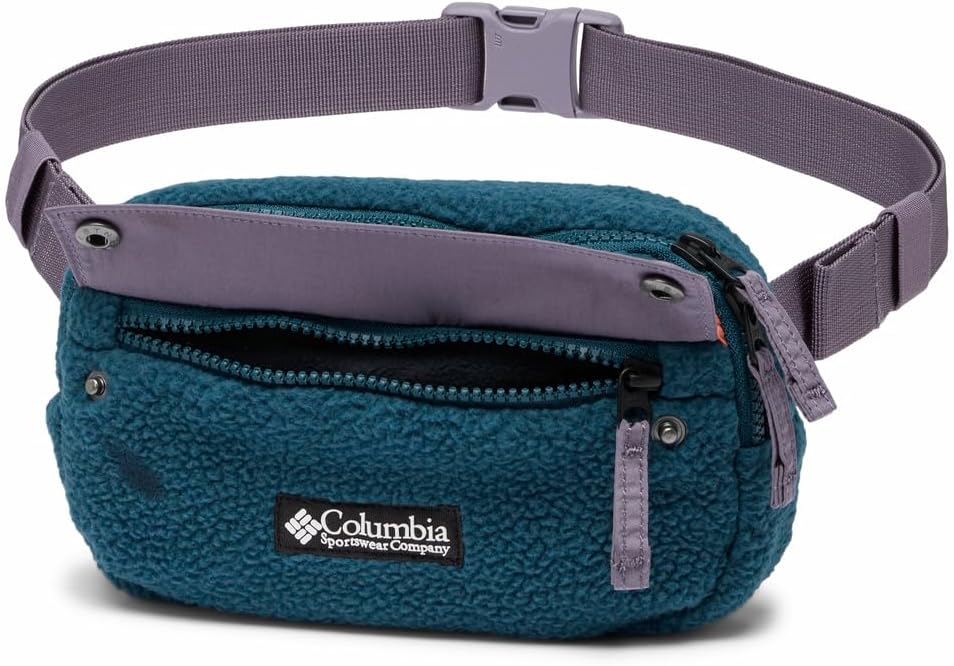 Columbia Unisex Helvetia Hip Pack, Night Wave/Granite Purple, One Size