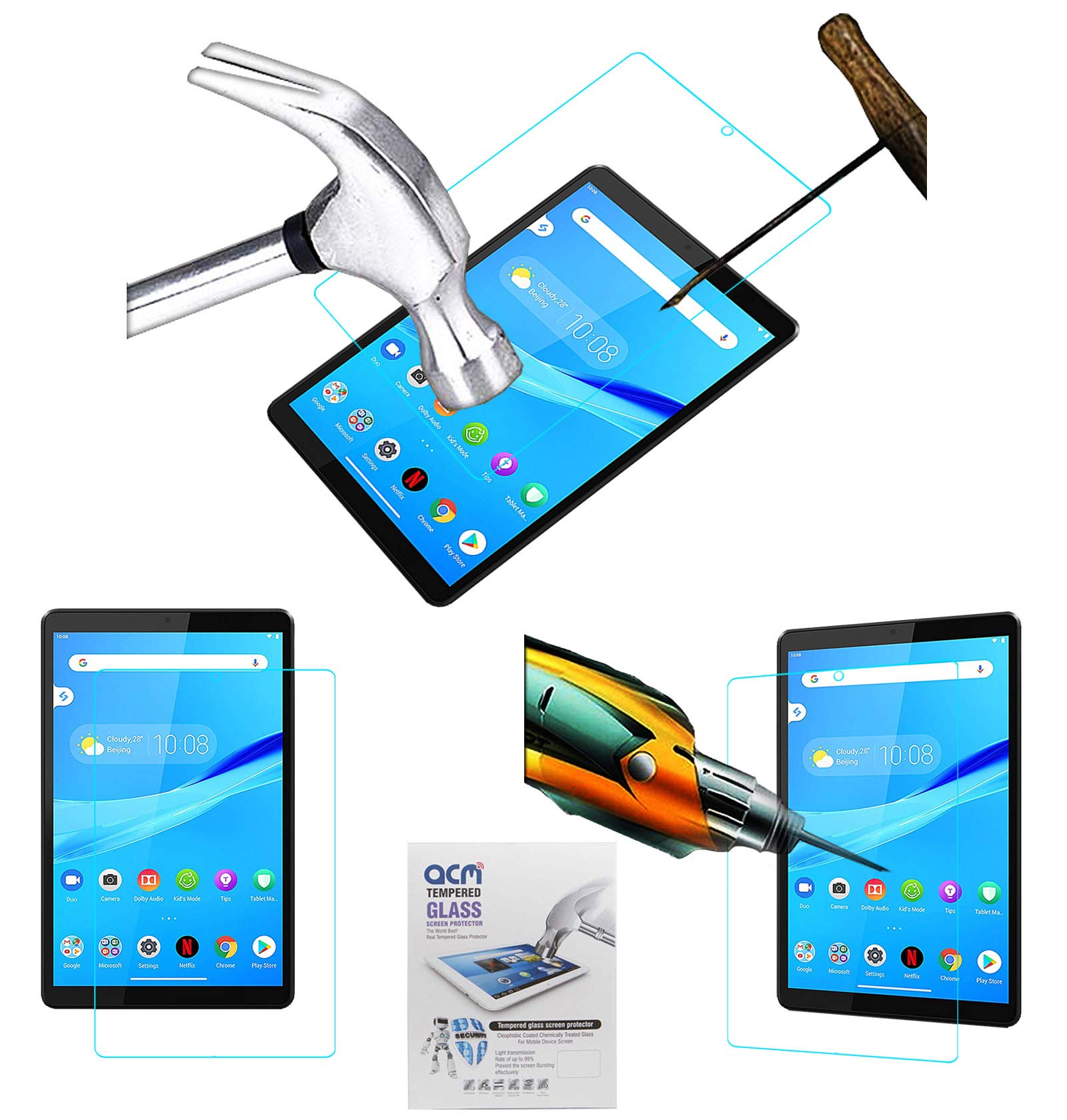 Acm Tempered Glass Screenguard Compatible with Lenovo Tab M8 (2Nd Gen) Hd Za5H0079In Tablet Screen Guard (B08D9NZKN1) Amazon Price History, Amazon Price Tracker