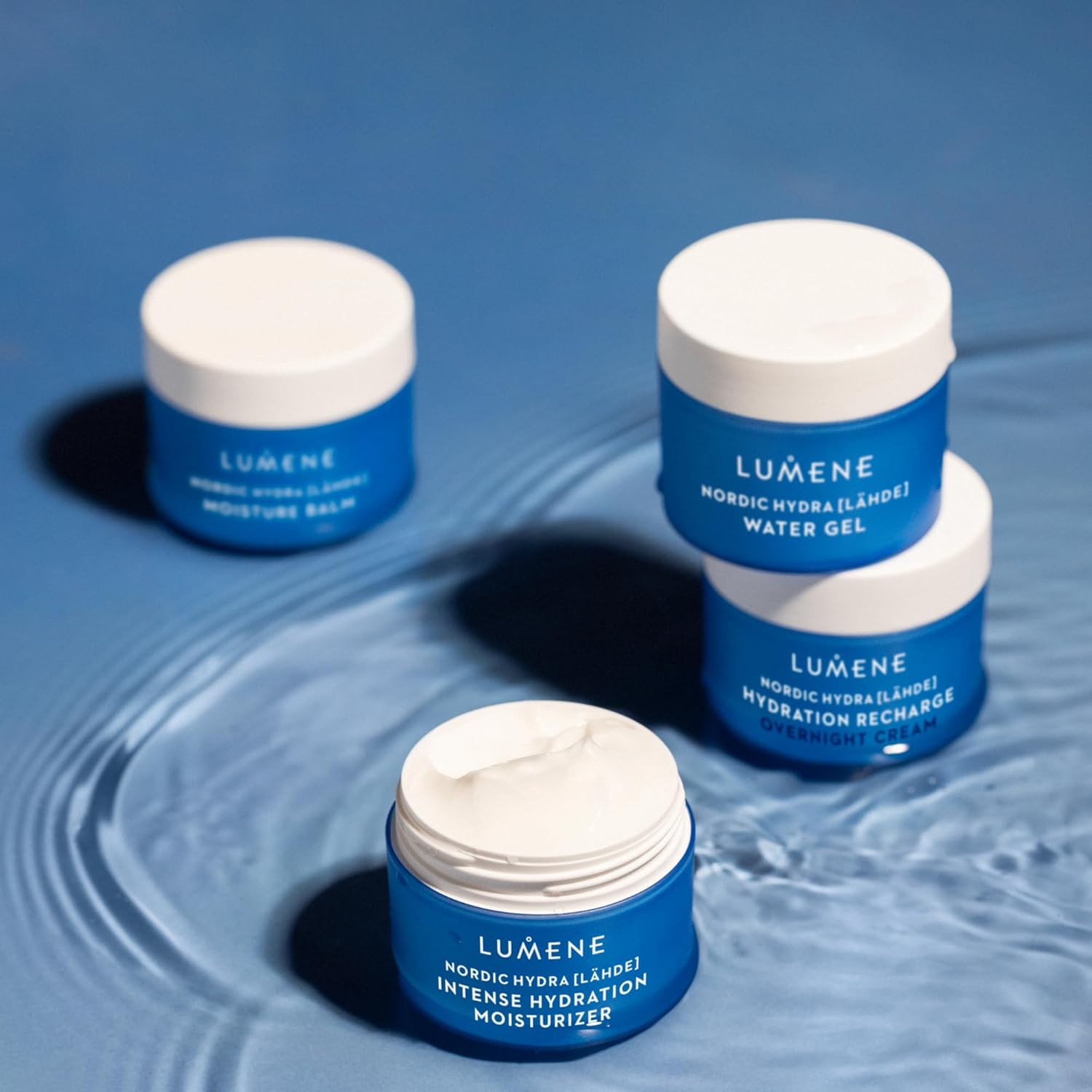 Lumene Nordic Hydra [Lahde] Moisture Balm - Lightweight Face Cream + Dry Skin Hydrating Balm - Organic Nordic Birch Sap, Arctic Spring Water & Plumping Hyaluronic Acid (1.7 oz) - Image 4