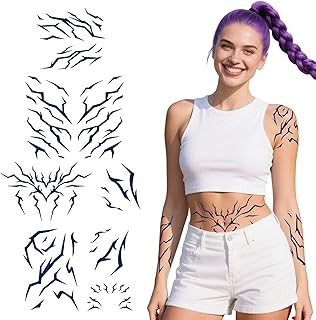 Comprar Accesorios para cosplay de Kpop, tatuajes para Kpop, accesorios para cosplay, accesorios para cosplay, accesorios para cosplay, accesorios para Halloween, maquillaje, tatuajes temporales, accesorios