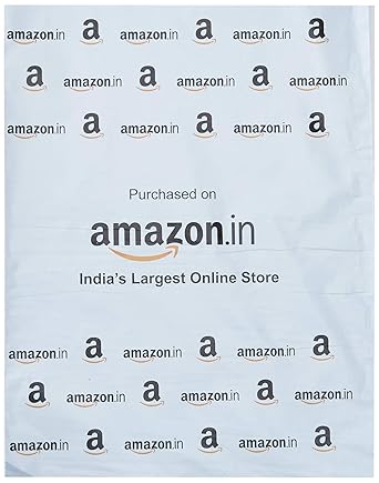 Securement Amazon Branded Economy Non-POD Poly Bags (Without POD Jacket) - 6 x 8 Inches (100 Pcs)
