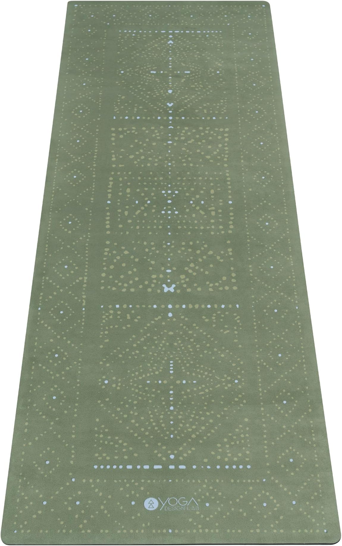 YOGA DESIGN LAB | The Combo Yoga Mat | Eco Luxury | Ideal for Hot Yoga, Power, Bikram, Ashtanga, Sweat | Studio Quality | Includes Carrying Strap!