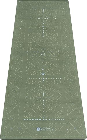 Yoga Design Lab The Combo Yoga Mat - Eco Luxury, Studio Quality with Carrying St