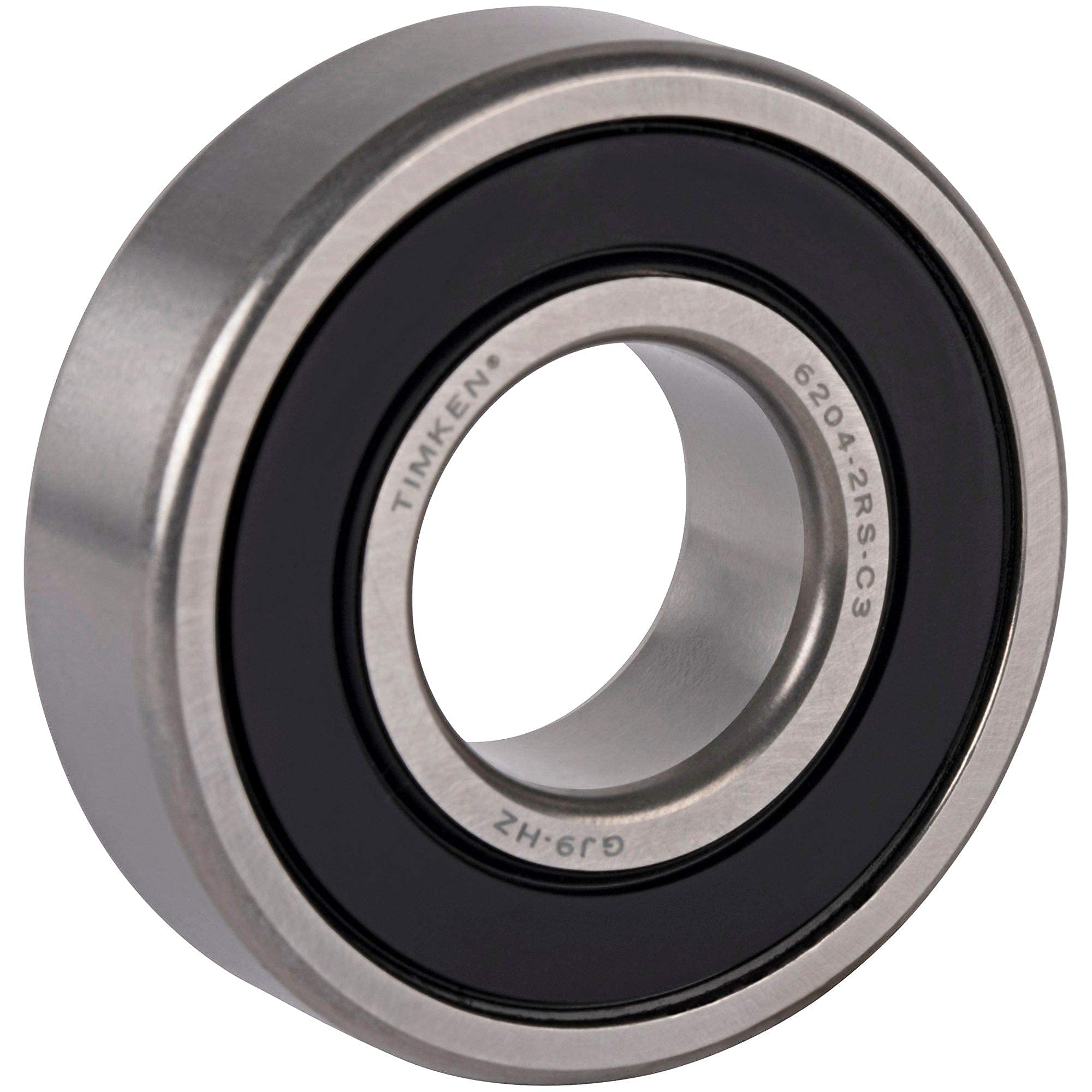 Timken 6204-2RSC3 Deep Groove Ball Bearing 20x47x14mm with Contact