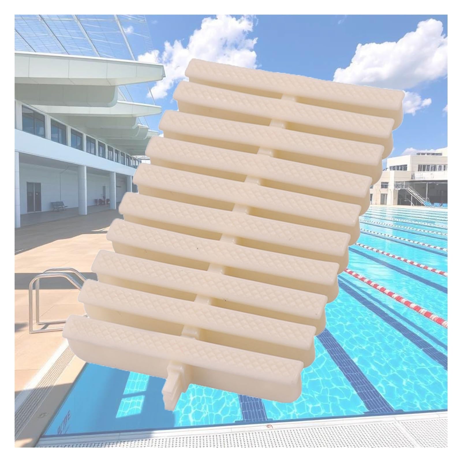Filtro de drenaje contra charcos en cubiertas de suelo de piscinas y duchas