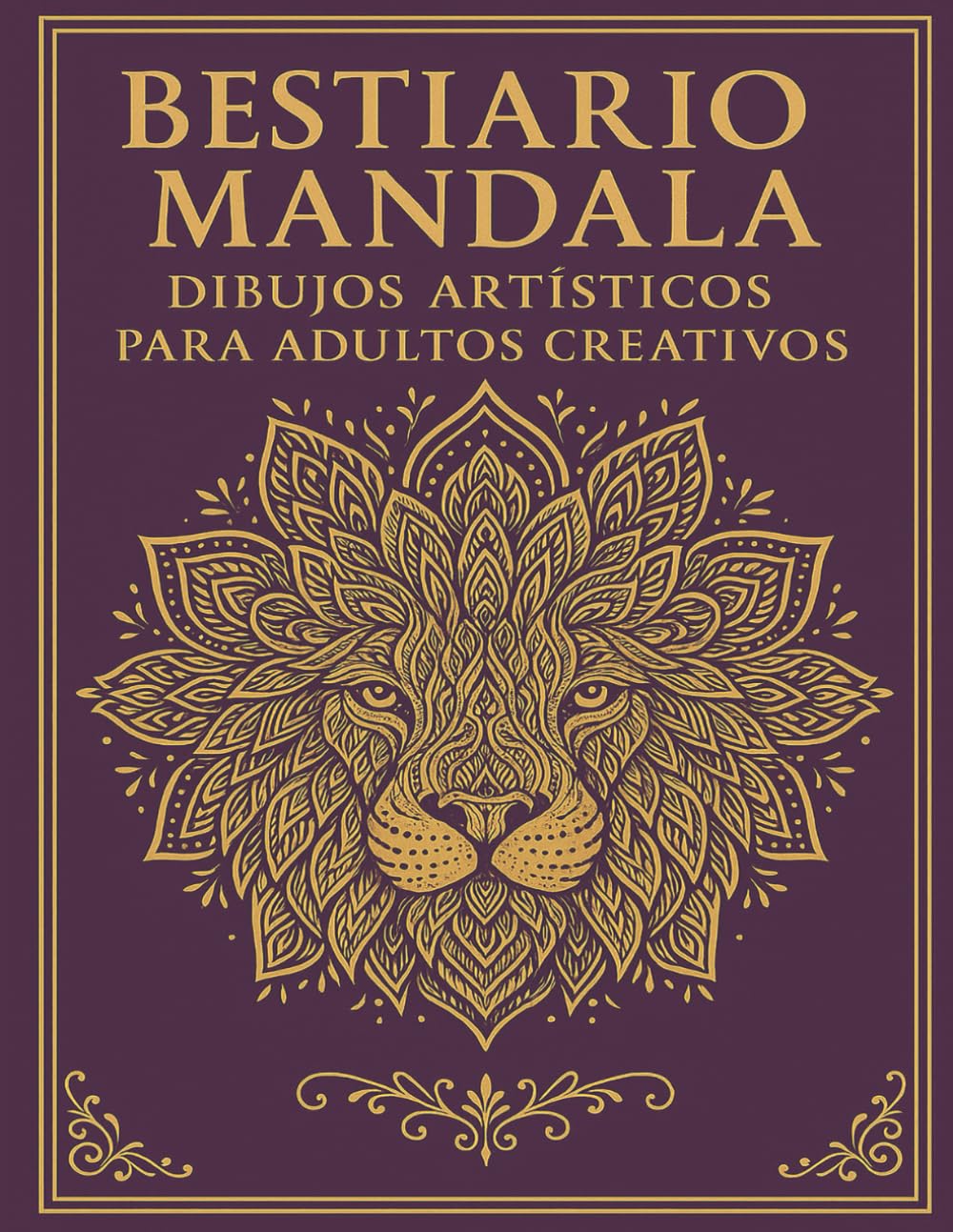 BESTIARIO MANDALA: DIBUJOS ARTISTICOS PARA ADULTOS CREATIVOS