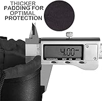 Vista 3 de Selens Bolsa pequeña para lentes de cámara DSLR de neopreno negro compatible con Sony Olympus Panasonic