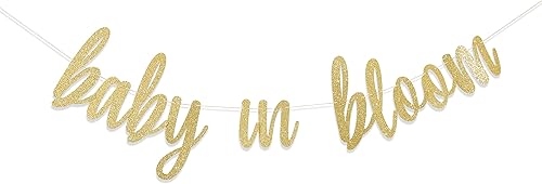 Baby in Bloom Banner – Baby in Bloom - Decoraciones de ducha con temática floral