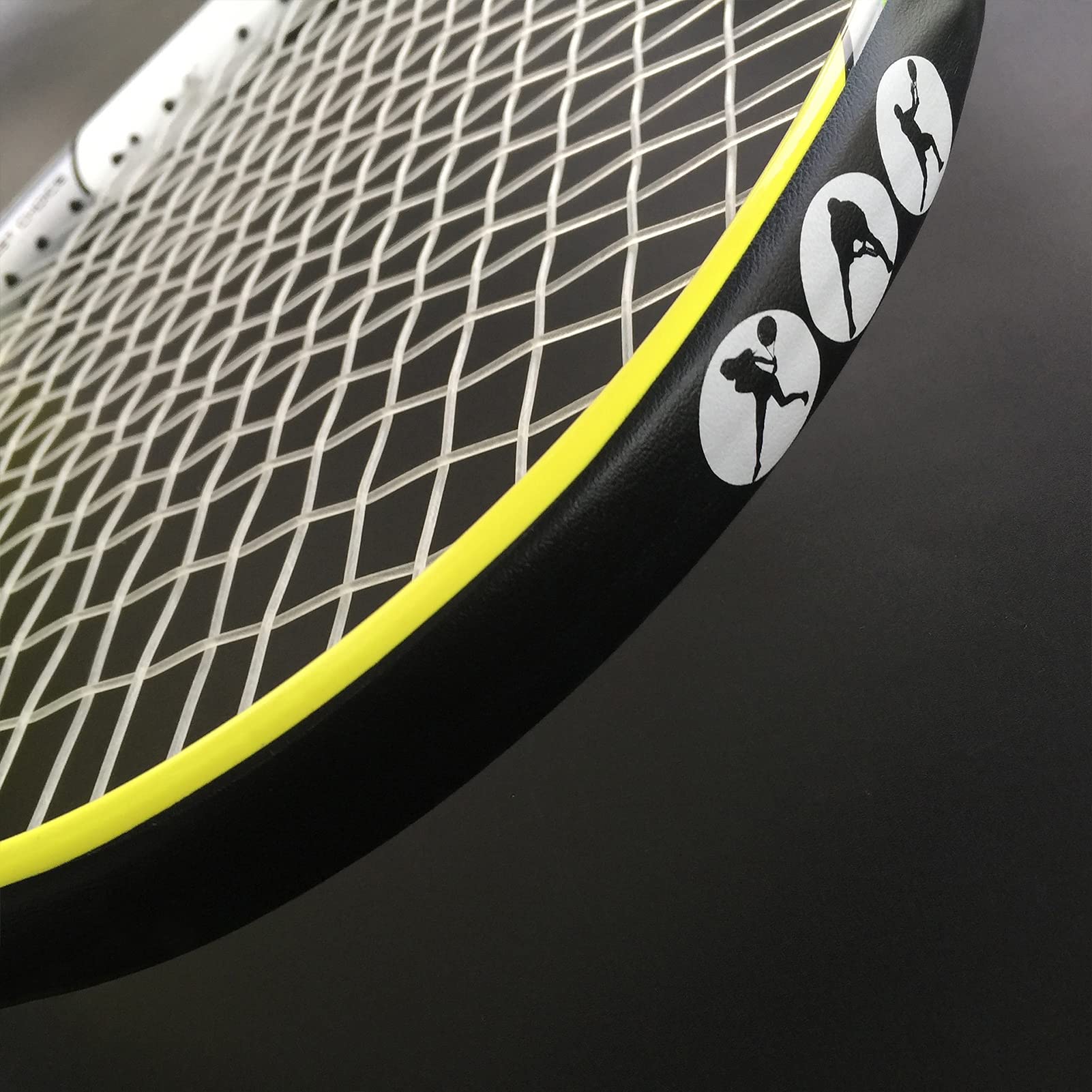 OUKENS Bande Anti-Rayures pour Tête De Raquette De Tennis, Autocollant De Protection en PU pour Cadre De Tête De Raquette, Bande De Protection De Tête De Garde